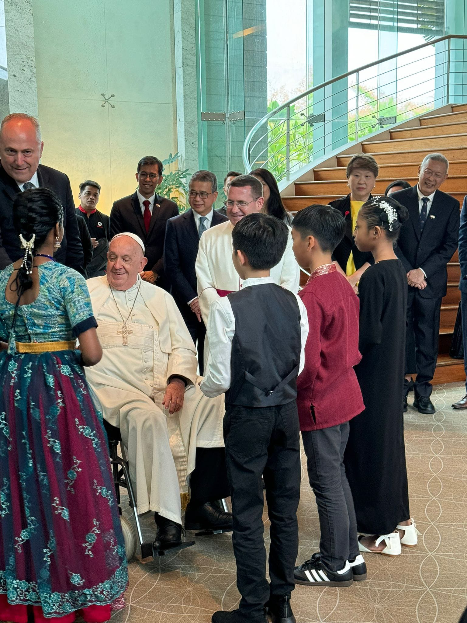 Pope's Visit to Singapore